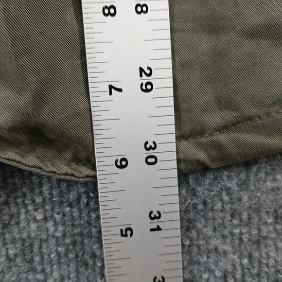 A New Day Women's Full Zip Utility Vest Green Small Drawstring Waist Pockets - Picture 11 of 12